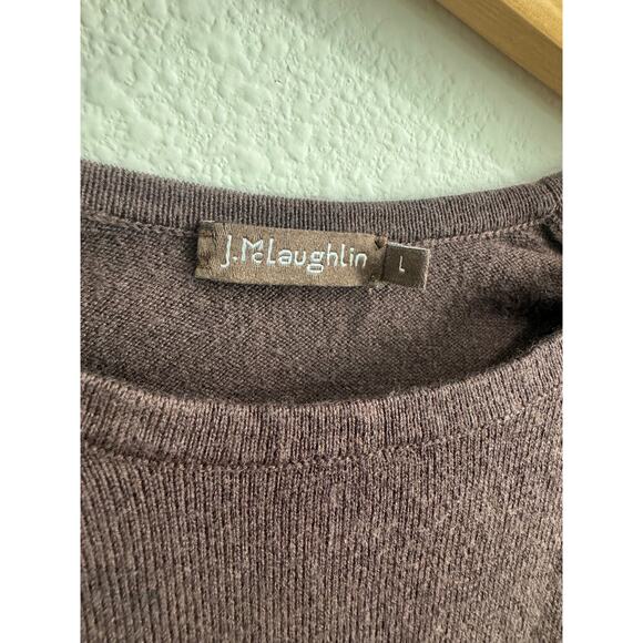 J McLaughlin brown Jamey sweater - Picture 2 of 4
